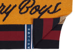 ロマンティッククラウン(ROMANTIC CROWN) RACING COLOR BLOCK KNIT_NAVY