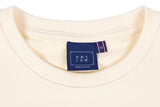 ロマンティッククラウン(ROMANTIC CROWN) MIX FABRIC SWEATSHIRT_OATMEAL