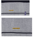ロマンティッククラウン(ROMANTIC CROWN) MIX FABRIC SWEATSHIRT_NAVY