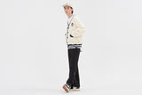 ロマンティッククラウン(ROMANTIC CROWN)  CLASSIC LOGO COTTON CARDIGAN_OATMEAL