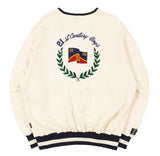 ロマンティッククラウン(ROMANTIC CROWN)  CLASSIC LOGO COTTON CARDIGAN_OATMEAL