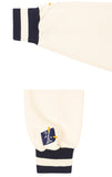 ロマンティッククラウン(ROMANTIC CROWN)  CLASSIC LOGO COTTON CARDIGAN_OATMEAL