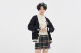 ロマンティッククラウン(ROMANTIC CROWN)  CLASSIC LOGO COTTON CARDIGAN_NAVY