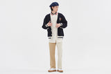 ロマンティッククラウン(ROMANTIC CROWN)  CLASSIC LOGO COTTON CARDIGAN_NAVY