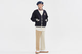 ロマンティッククラウン(ROMANTIC CROWN)  CLASSIC LOGO COTTON CARDIGAN_NAVY