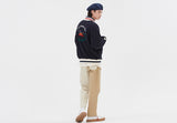 ロマンティッククラウン(ROMANTIC CROWN)  CLASSIC LOGO COTTON CARDIGAN_NAVY