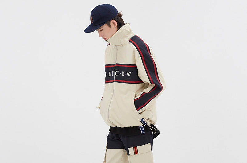 ロマンティッククラウン(ROMANTIC CROWN)   21C BOYS RACING JACKET_OATMEAL