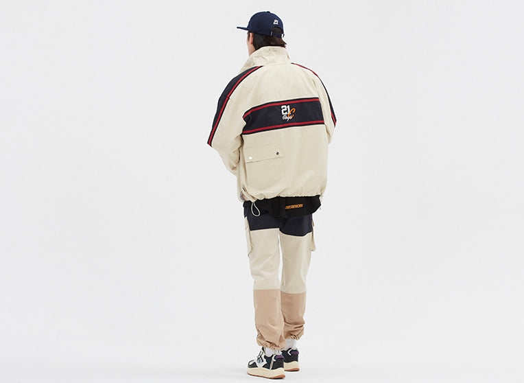 ロマンティッククラウン(ROMANTIC CROWN)   21C BOYS RACING JACKET_OATMEAL