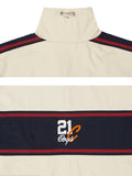 ロマンティッククラウン(ROMANTIC CROWN)   21C BOYS RACING JACKET_OATMEAL