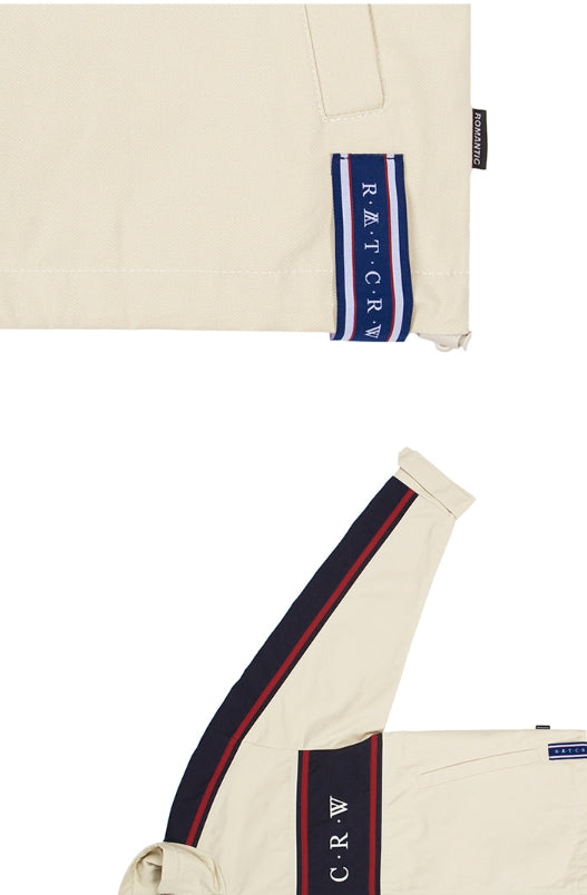 ロマンティッククラウン(ROMANTIC CROWN)   21C BOYS RACING JACKET_OATMEAL