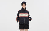 ロマンティッククラウン(ROMANTIC CROWN) 21C BOYS RACING JACKET_NAVY