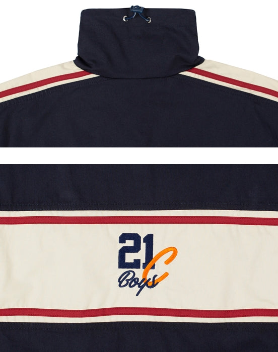 ロマンティッククラウン(ROMANTIC CROWN) 21C BOYS RACING JACKET_NAVY