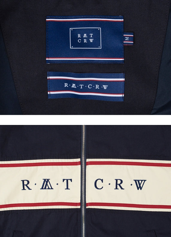 ロマンティッククラウン(ROMANTIC CROWN) 21C BOYS RACING JACKET_NAVY