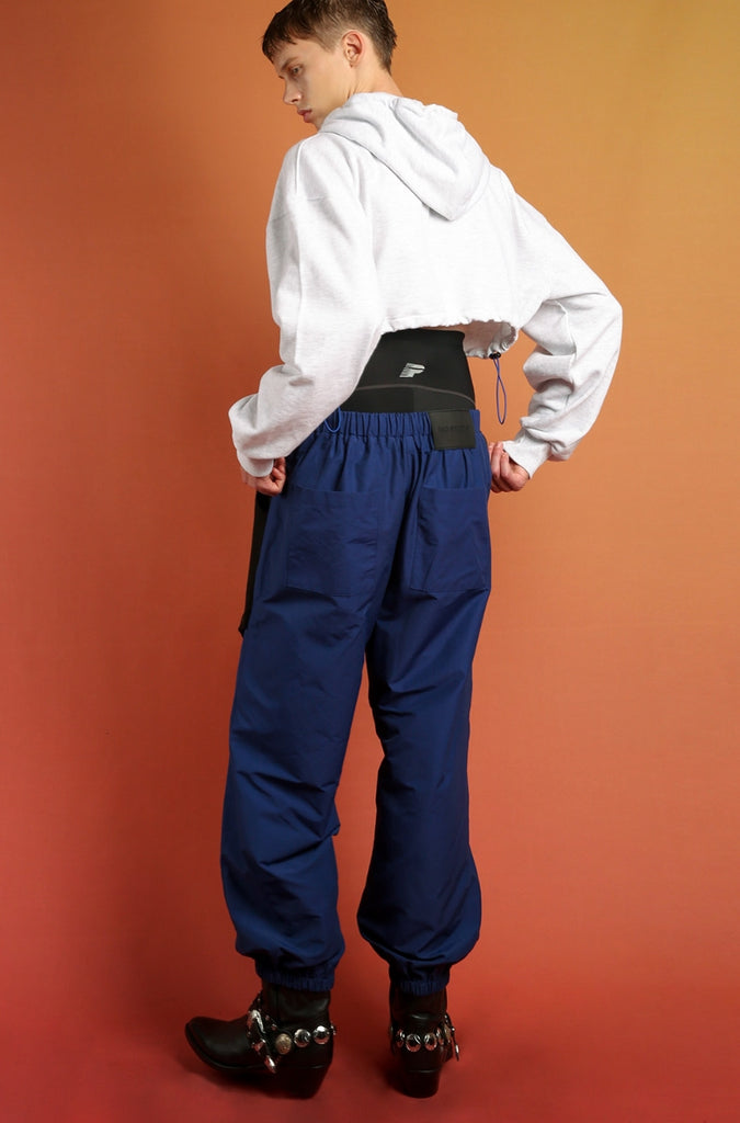 イーエスシースタジオ(ESC STUDIO) Snap training pants(blue)