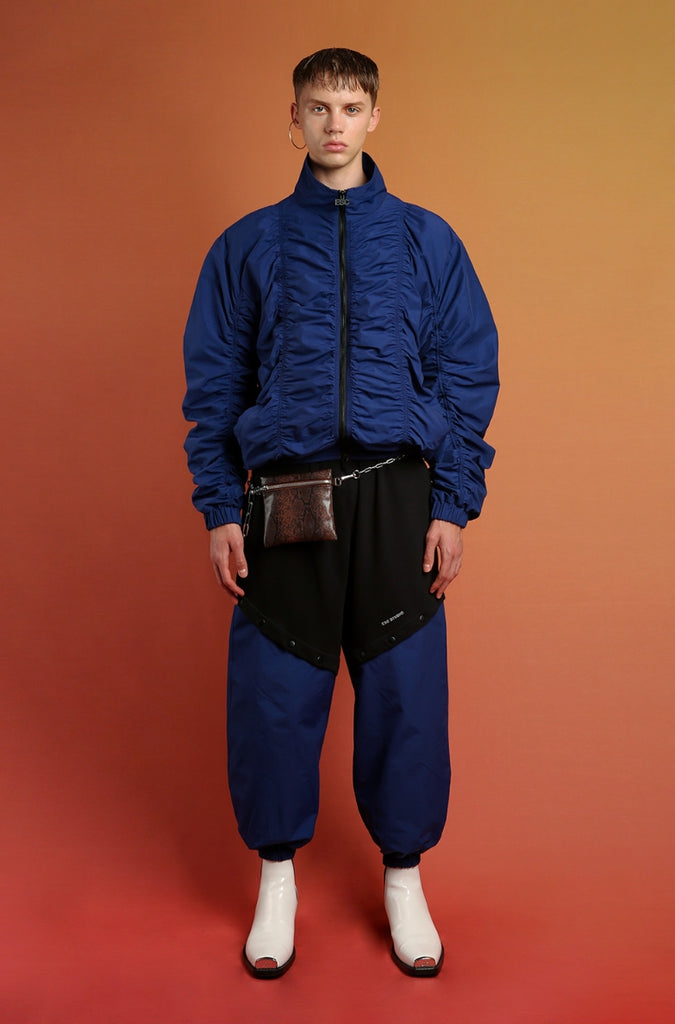 イーエスシースタジオ(ESC STUDIO) Snap training pants(blue)