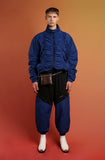 イーエスシースタジオ(ESC STUDIO) Snap training pants(blue)