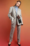 イーエスシースタジオ(ESC STUDIO) Zipper slacks (check)