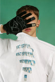 イーエスシースタジオ(ESC STUDIO) Logo long sleeves (white)