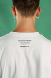 イーエスシースタジオ(ESC STUDIO) Logo long sleeves (white)