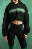 イーエスシースタジオ(ESC STUDIO) ESC crop hood (black)