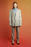 イーエスシースタジオ(ESC STUDIO) Zipper blazer (check)