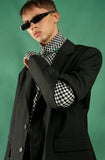 イーエスシースタジオ(ESC STUDIO) Zipper blazer (Black)