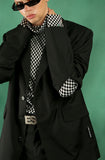 イーエスシースタジオ(ESC STUDIO) Zipper blazer (Black)
