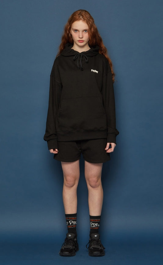 スローアシッド(SLOW ACID) Back Logo Hoodie (BLACK)