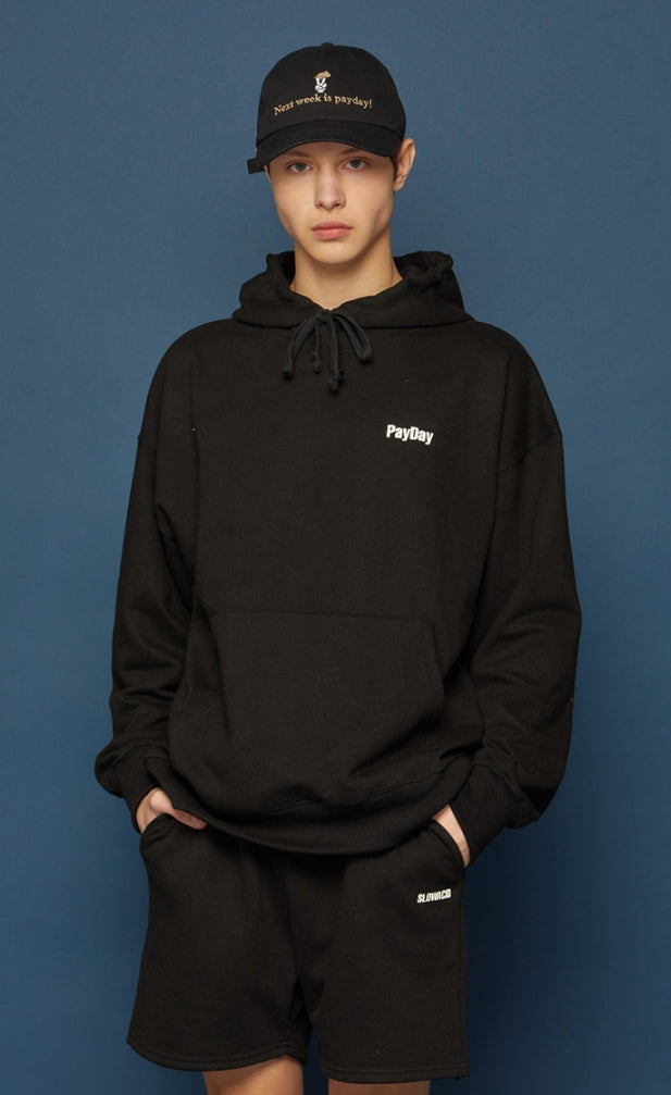 スローアシッド(SLOW ACID) Back Logo Hoodie (BLACK)