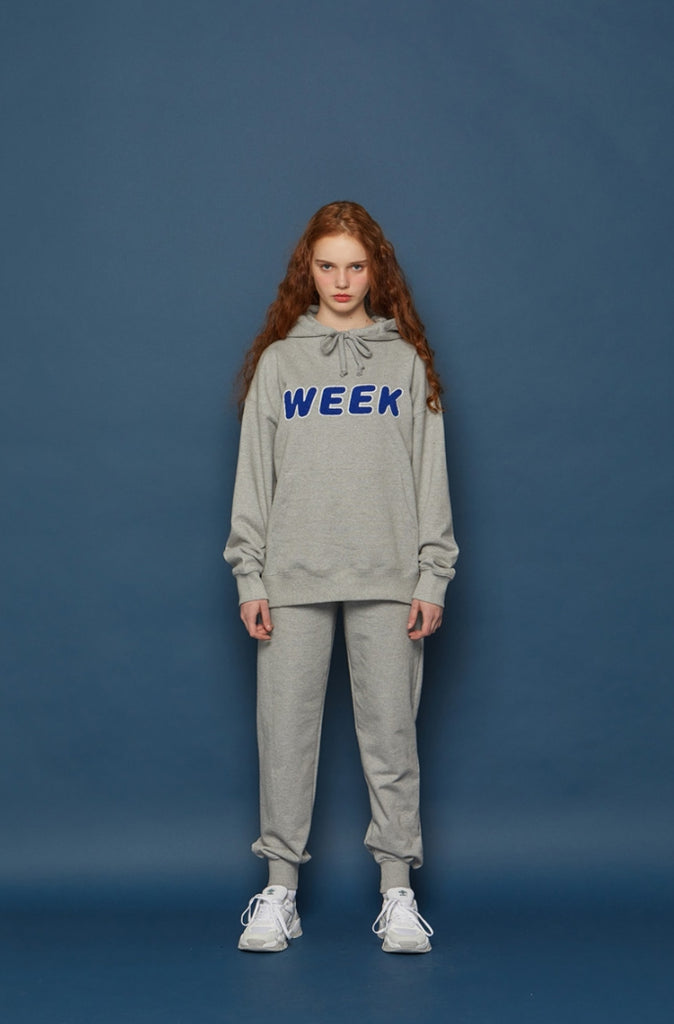 スローアシッド(SLOW ACID) WEEK Hoodie (GREY)