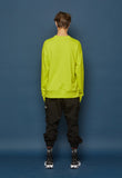 スローアシッド(SLOW ACID) Pocket Sweatshirt (LIME)
