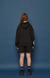 スローアシッド(SLOW ACID) Reverse Patch Hoodie (BLACK)