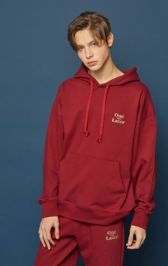 スローアシッド(SLOW ACID) OWL Hoodie (BURGUNDY)