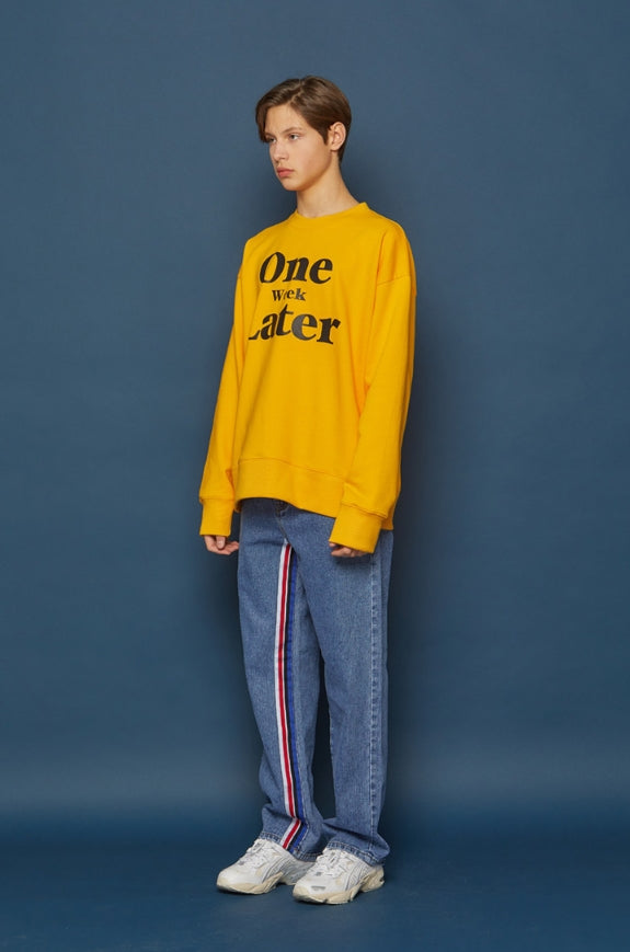 スローアシッド(SLOW ACID) OWL Sweatshirt (YELLOW)