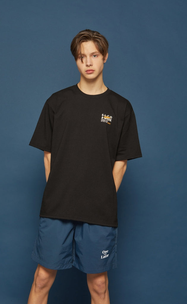 スローアシッド(SLOW ACID) LATER Short-T (BLACK)