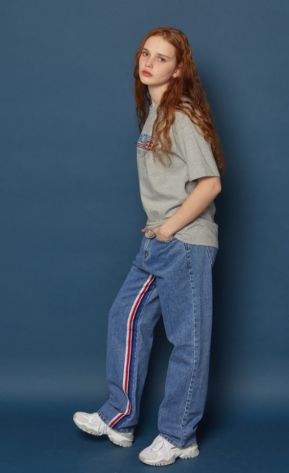 スローアシッド(SLOW ACID) SLOWACIDWEEK Short-T (GREY)