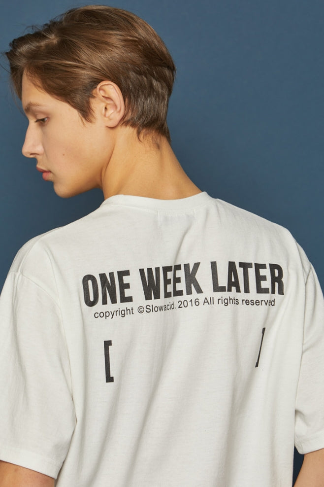 スローアシッド(SLOW ACID) Bracket Short-T (WHITE)