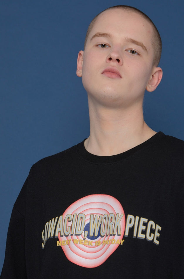 スローアシッド(SLOW ACID) ROUND&ROUND Short-T (BLACK)