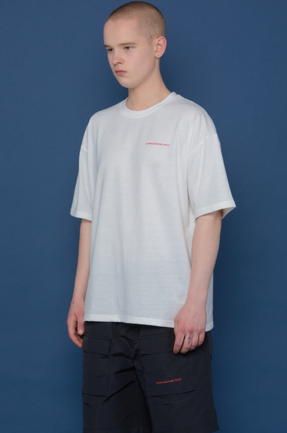 スローアシッド(SLOW ACID) Front Cargo Half Pants (BLACK)