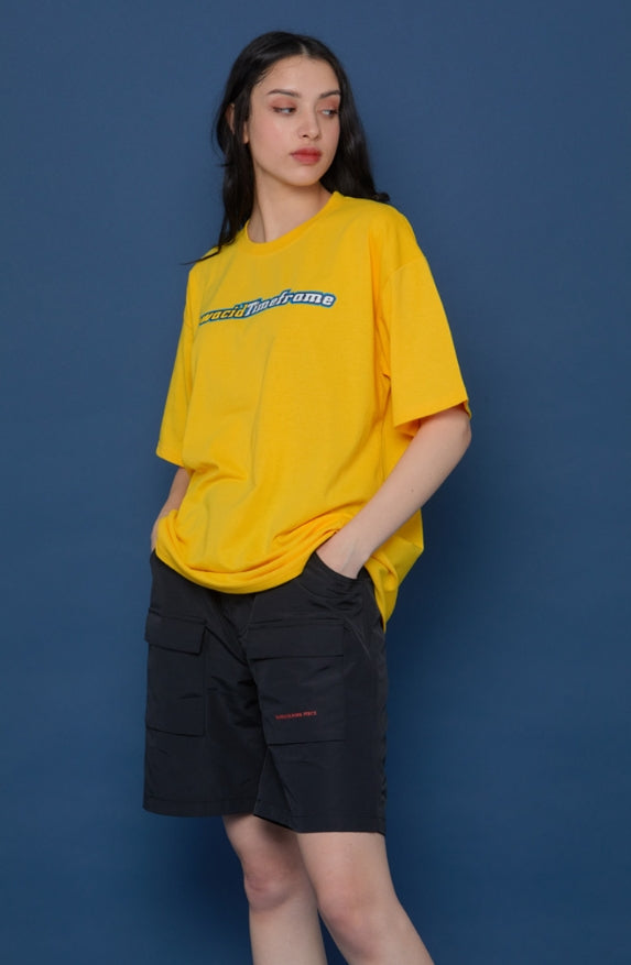 スローアシッド(SLOW ACID) Front Cargo Half Pants (BLACK)