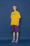 スローアシッド(SLOW ACID) Front Cargo Half Pants (VIOLET)