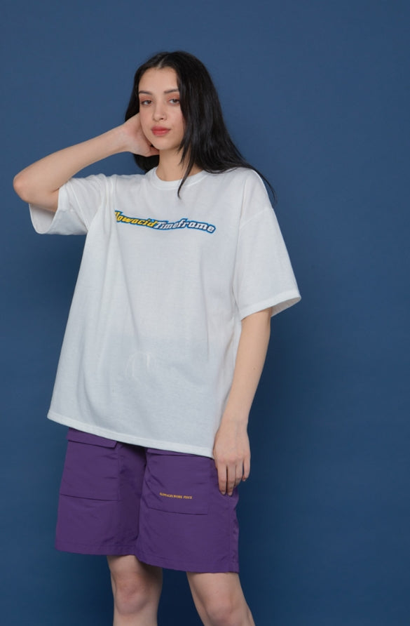 スローアシッド(SLOW ACID) Front Cargo Half Pants (VIOLET)