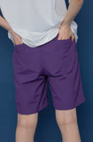 スローアシッド(SLOW ACID) Front Cargo Half Pants (VIOLET)