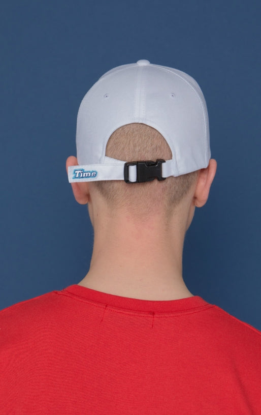 スローアシッド(SLOW ACID) OBILQUE Logo Cap (WHITE)