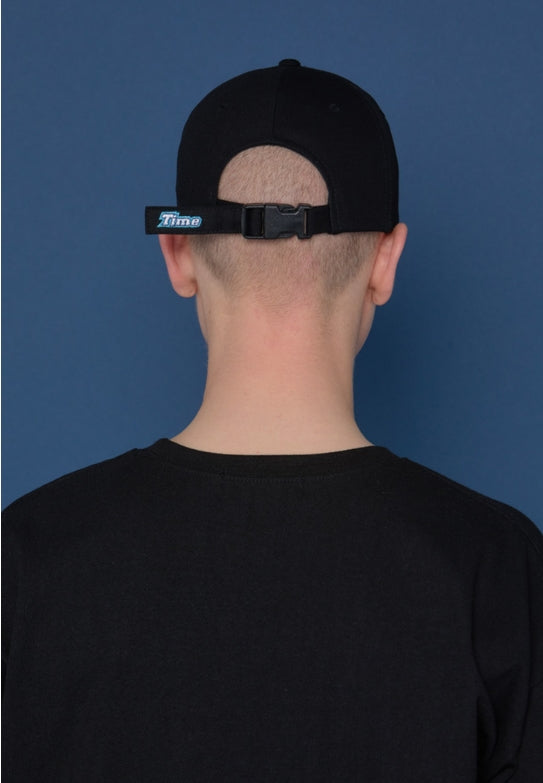 スローアシッド(SLOW ACID) OBILQUE Logo Cap (BLACK)