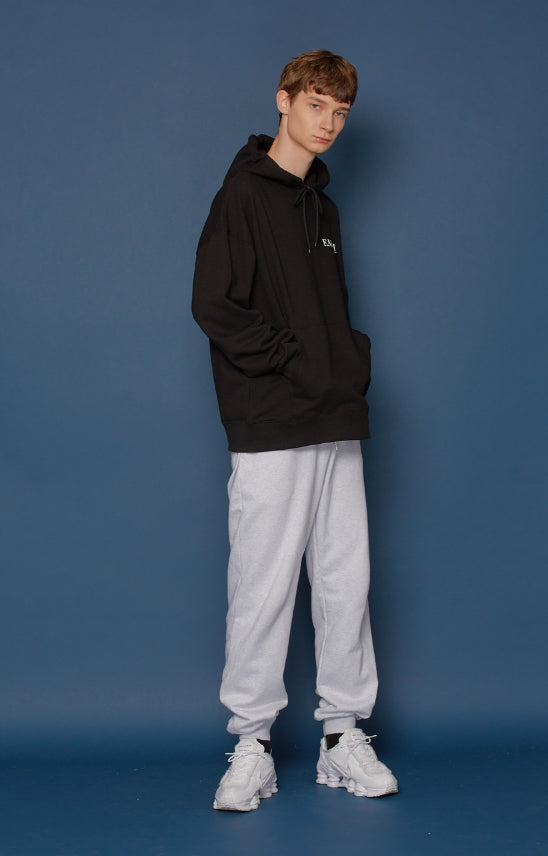 スローアシッド(SLOW ACID) Earth Logo Hoodie (BLACK)