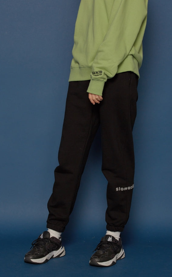 スローアシッド(SLOW ACID) Embossing Logo Sweatshirt (MINT)