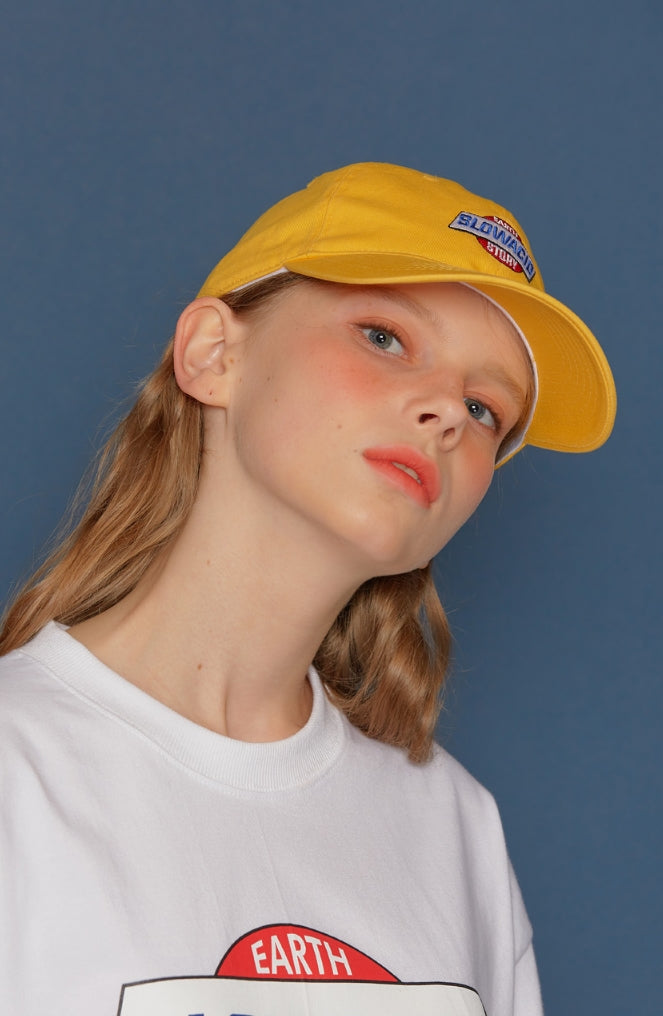 スローアシッド(SLOW ACID)Story Logo Long-T (WHITE)