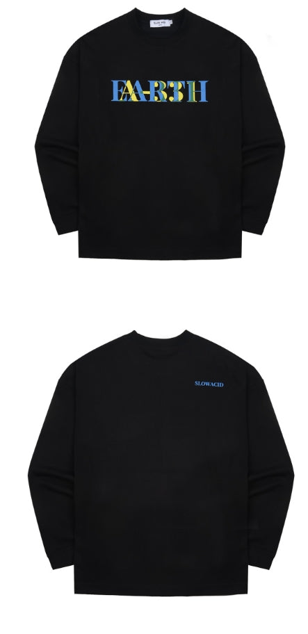 スローアシッド(SLOW ACID)Earth331 Long-T (BLACK)