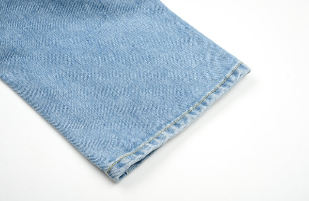 スローアシッド(SLOW ACID)Key ring Denim Pants (LIGHT BLUE)